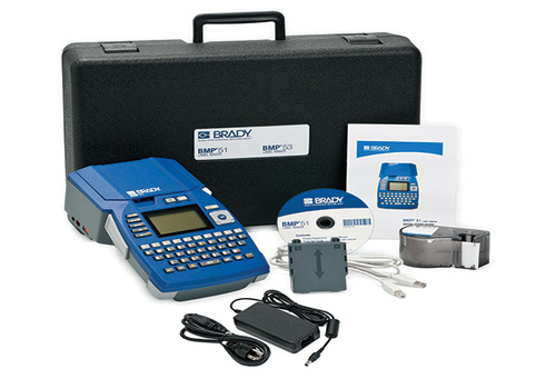 เครื่องปริ้นลาเบลเบรดี้ Brady bmp51 label printer with ac adapter